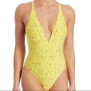 Proenza Schouler - Sexy Yellow One Piece Swimsuit!
